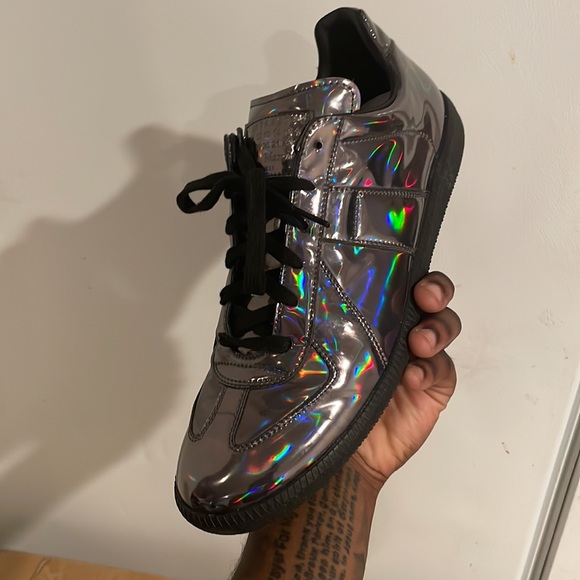 Maison Margiela Iridescent GAT Sneaker 44 - Picture 1 of 12